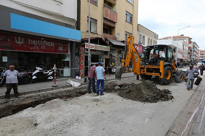 İtfaiye Caddesi yenileniyor