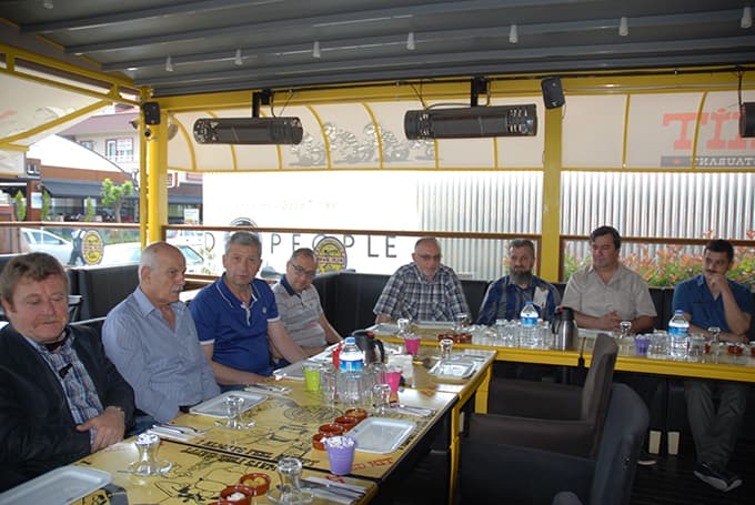 Dörtyol Sanayi Esnafı Soma ve Bosna'yı konuştu