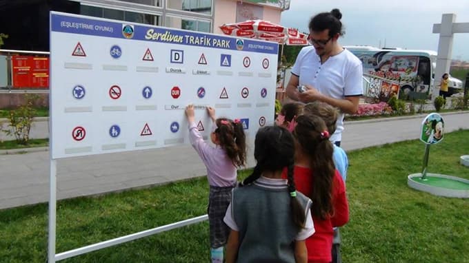 Yılsonu kapanışını Serdivan Park'ta yaptılar