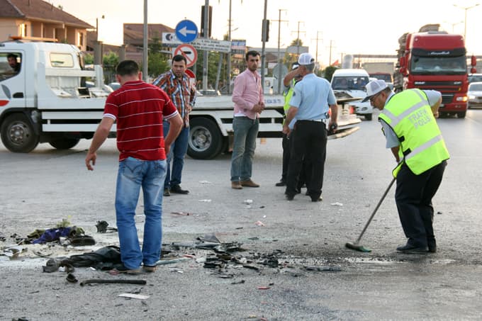 Sakarya'dan Düzce'ye gidiyorlardı...