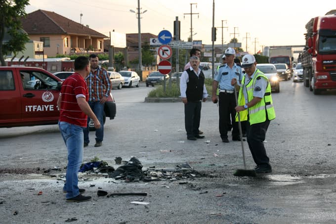 Sakarya'dan Düzce'ye gidiyorlardı...
