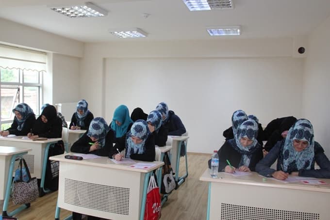 İl genelinde 18 bin öğrenci bu sınavda ter döktü