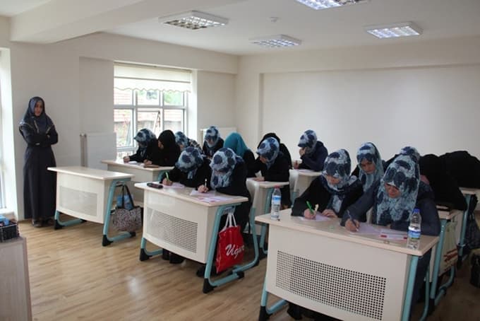İl genelinde 18 bin öğrenci bu sınavda ter döktü