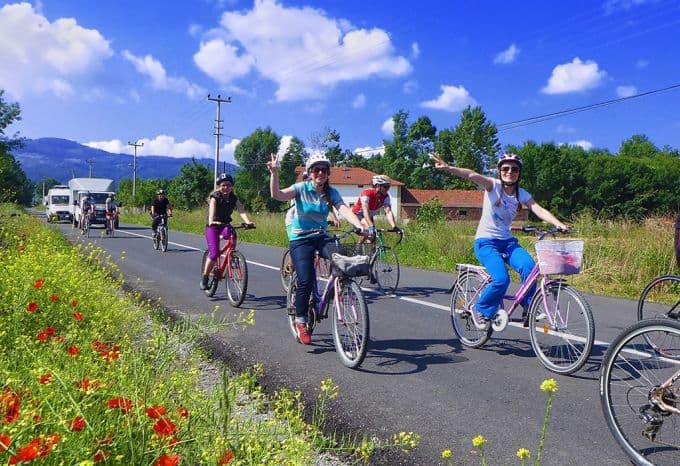 Bisiklet tutkunları, Alandüzü'ne pedal çevirdi