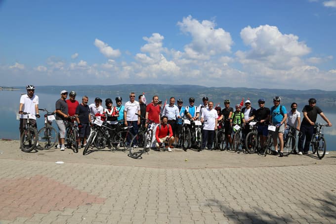 Sapanca'da sağlıklı yaşam yürüyüşü