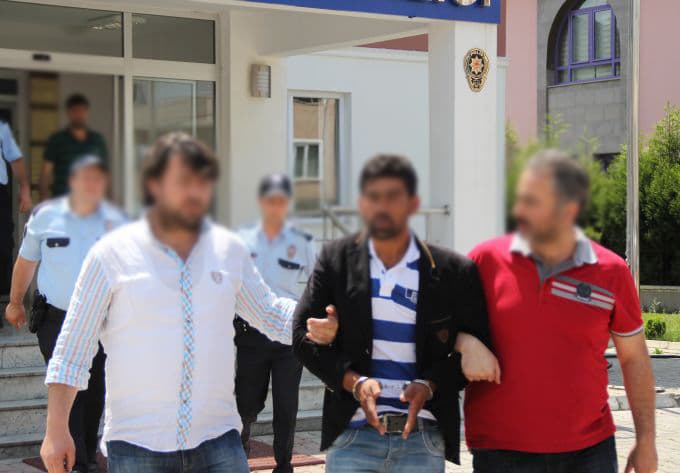 YHT hattından kablo çalan 4 kişi gözaltına alındı