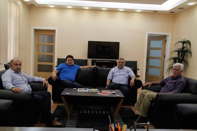 OSB yeni yönetimi Başkan İnci'yle bir araya geldi