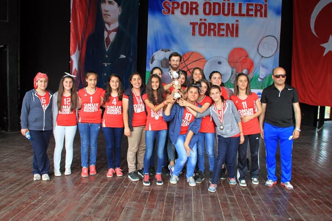 Sapanca'da spor ödülleri töreni
