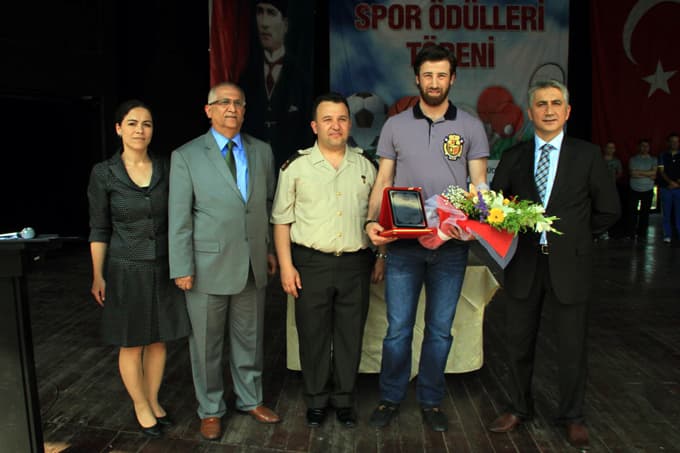 Sapanca'da spor ödülleri töreni