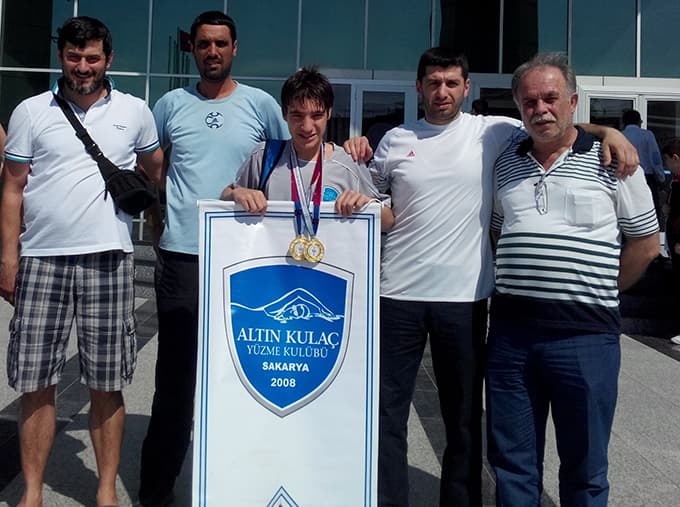 Sakarya'nın Altın Kulaç'ı Avrupa şampiyonasında