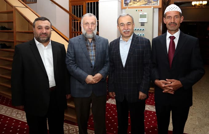 Cami cemaati, Vali Büyük ile sabah namazında vedalaştı
