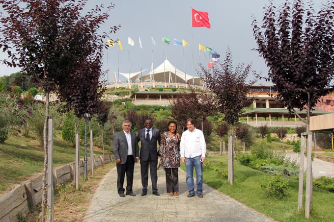 Fildişili Belediye Başkanı Claude, Hendek'teydi