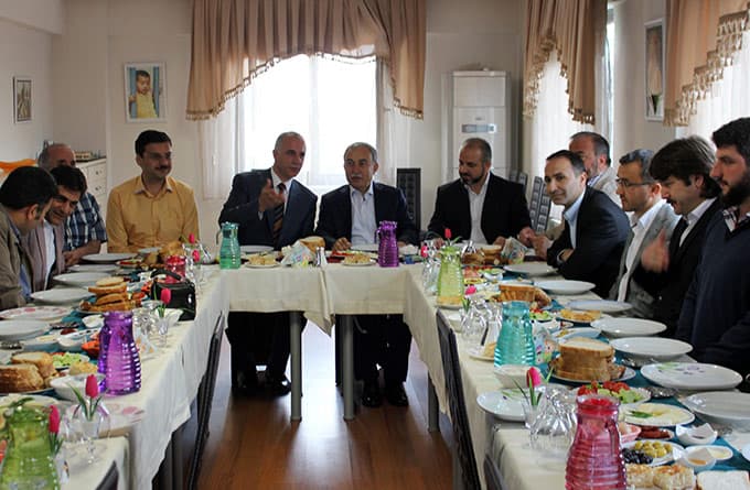 Vali Mustafa Büyük'e veda ettiler...