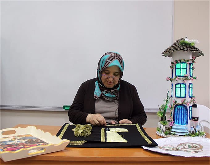 'SAMEK'le hayata yeniden tutundum'