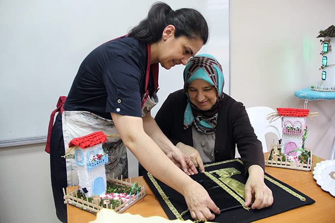 'SAMEK'le hayata yeniden tutundum'