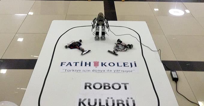 Fatih'li Robotixler görücüye çıktı