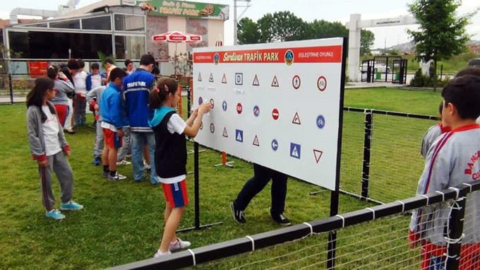 Trafik Park, Kocaelili misafirlerini ağırladı