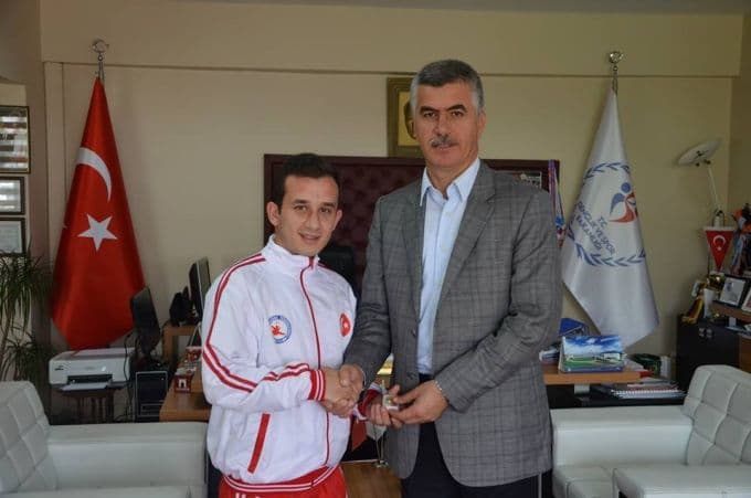 İl Müdürü Koşu, wushu şampiyonlarını ağırladı