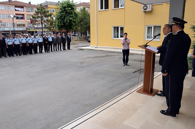 Vali Mustafa Büyük, emniyete veda etti