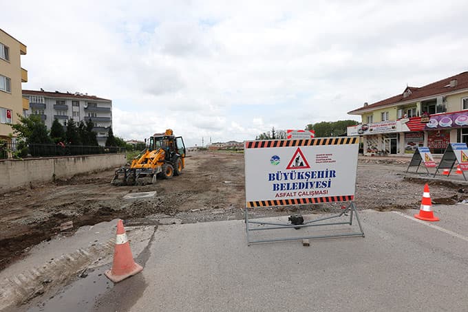 Serdivan'a yeni dönel kavşak
