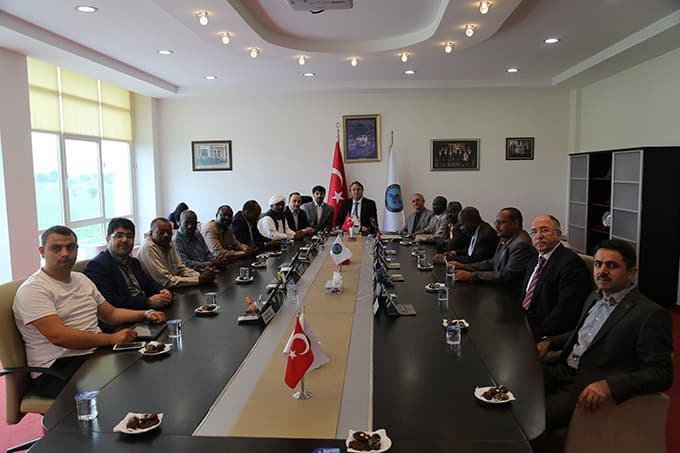 Sudanlı iş adamları SATSO'yu ziyaret ettiler