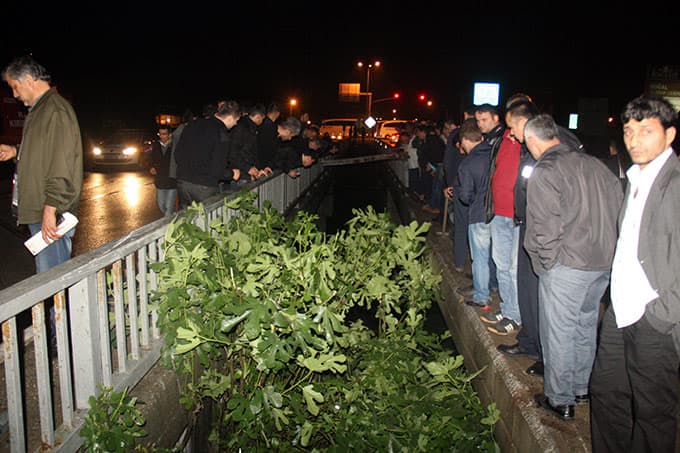 Otomobil köprüden uçtu: 1 ölü