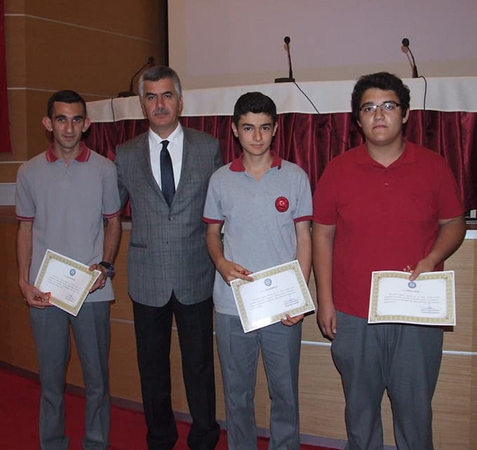 İl milli eğitimde ödül töreni gerçekleştirildi