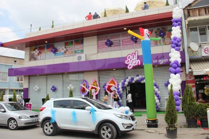 Gülben Parti ve Oyun Evi açıldı