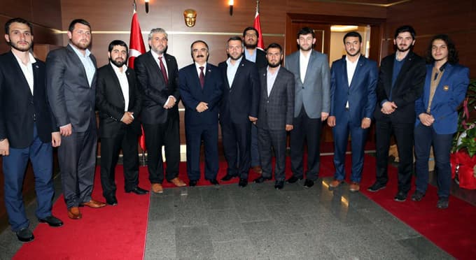AGD il yönetimi, Vali Coş'la buluştu