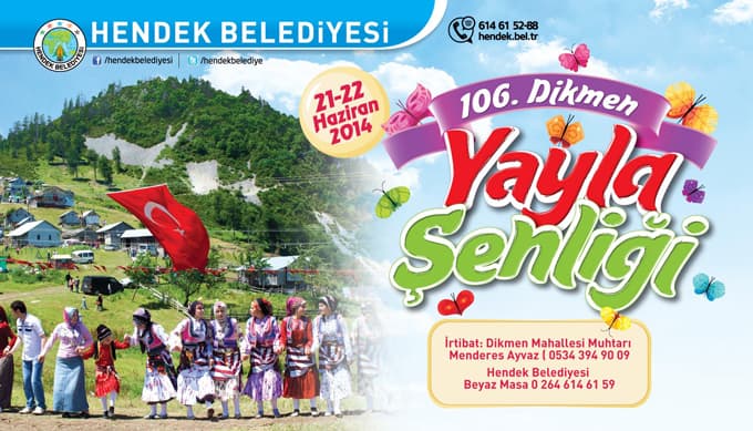 Yaylacılar Dikmen'de buluşuyor