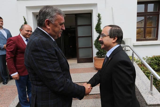 Başkan Toçoğlu ve Vali Coş bir araya geldi