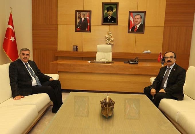 Başkan Toçoğlu ve Vali Coş bir araya geldi