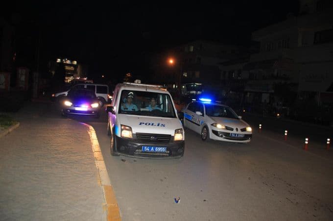 Sapanca polisinden sıkı denetim