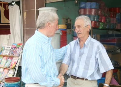 Aziz Duran Dükkânları Tek Tek Dolaştı