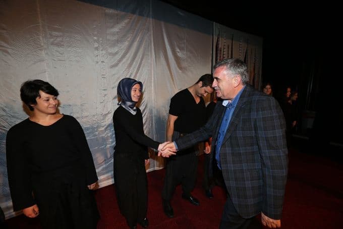 Genç tiyatrocular mezun oldu