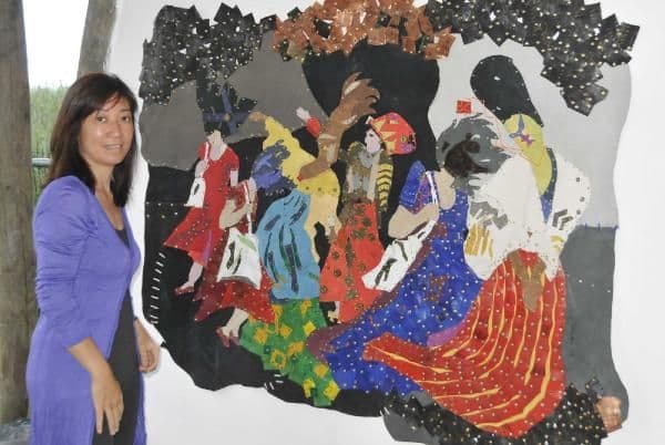 Dünyanın en büyük sanat kolonisinde yüzlerce eser yapıldı