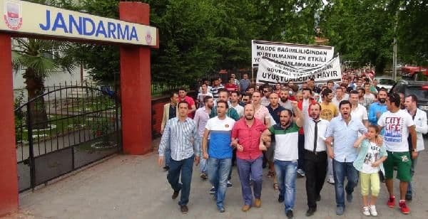 Vatandaşlardan "Uyuşturucuya hayır" yürüyüşü