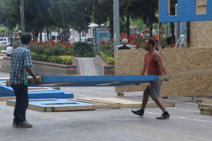 Şehirde Ramazan hazırlıkları başladı