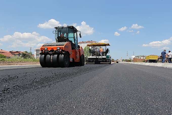 Yol düzenleme ve kavşak çalışmalarında sona gelindi
