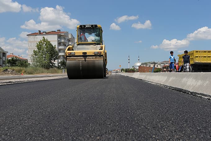Yol düzenleme ve kavşak çalışmalarında sona gelindi