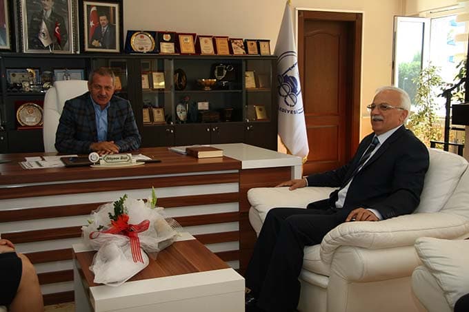 Trabzonlular Derneği'nden Başkan Dişli'ye ziyaret
