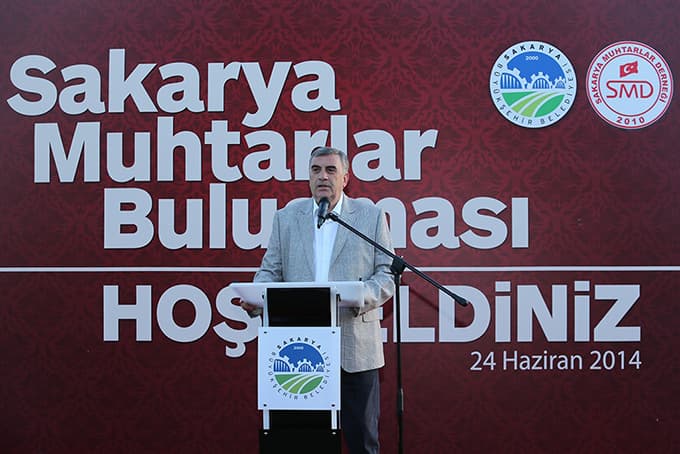 Toçoğlu, Muhtarlarla bir araya geldi
