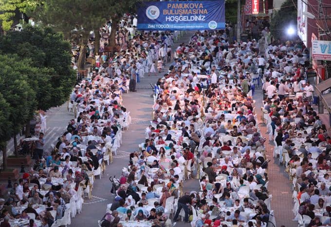 İlçelerde yapılacak iftarların tarihleri belli oldu