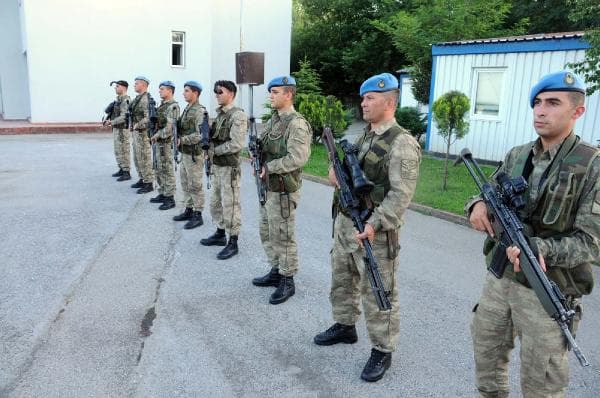 Komandolar, YHT hattını işte böyle koruyor