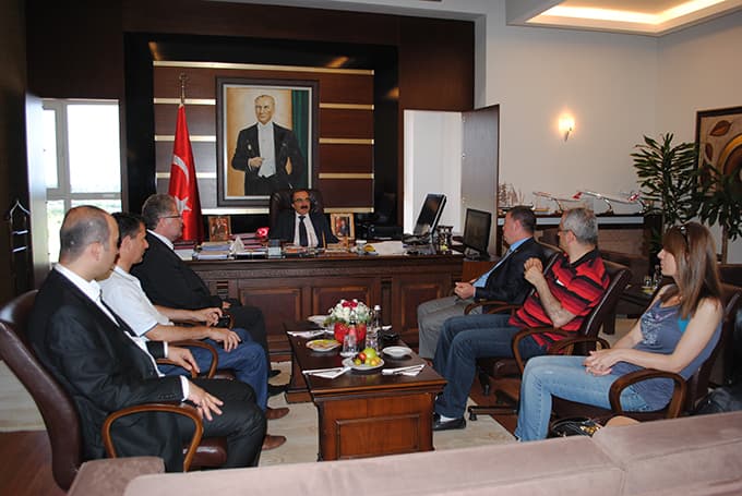 Sakarya Gazeteciler Cemiyeti, Vali Coş'u ziyaret etti