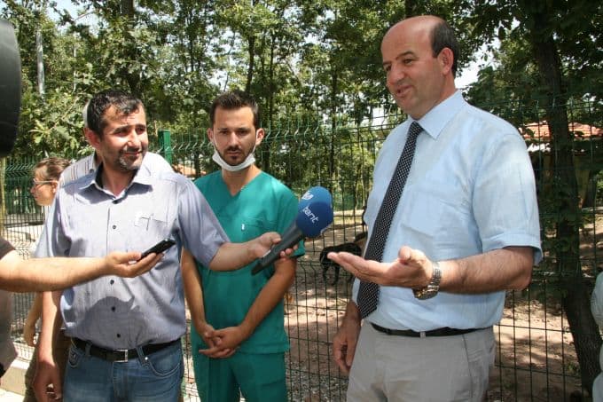 Sahipsiz Hayvanlar Geçici Bakımevi, basına tanıtıldı