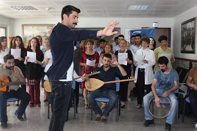 SGK İl Müdürlüğü, Türk Müziği korosu kurdu