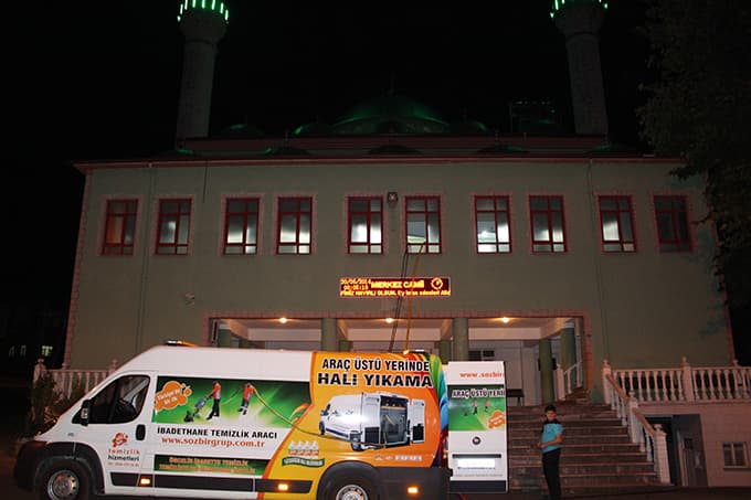 Ferizli Belediyesi'nden Cami ve Kurs temizliği