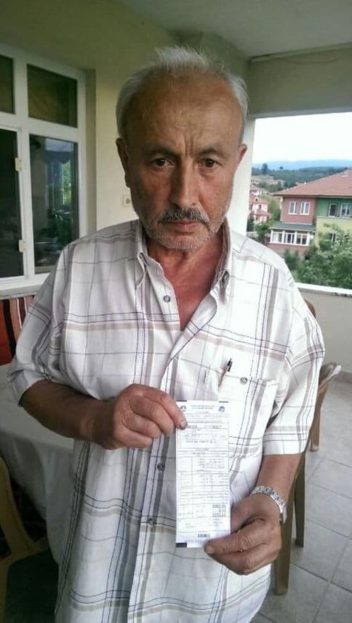 Yüksek su faturasını görünce şok oldu
