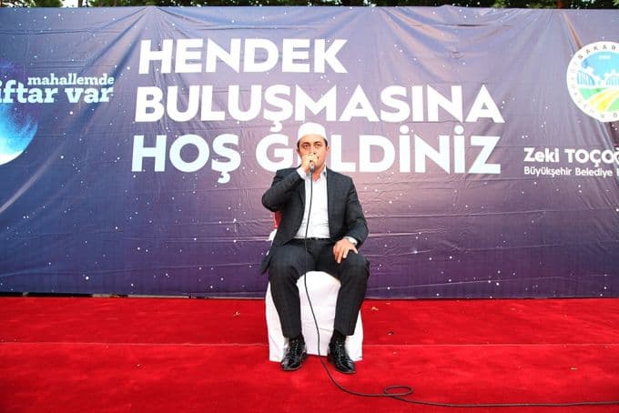 Gönül sofraları Hendek'te kuruldu